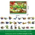 thumbnail image 2 of Bloques de construcción para ensamblar insectos, calendario triturado de cuenta regresiva para Navidad, caja sorpresa, juguetes de regalo de Navidad para niños, 2 of 5