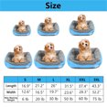 thumbnail image 2 of Medium Dog Beds for Medium Dogs Washable, Rectangle Dog Bed Medium Size Dog, Orthopedic Dog Bed, Warming Soft Calming Sleeping Puppy Bed Durable Pet Bed, 2 of 6