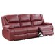 thumbnail image 1 of Camila Tapizada Motion Reclinable Sofá Rojo, 1 of 3