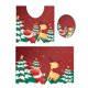thumbnail image 1 of Etiqueta engomada del asiento del inodoro autoadhesiva antideslizante del cuarto de baño de la Navidad 5 Sunnimix Etiqueta del asiento del inodoro, 1 of 7