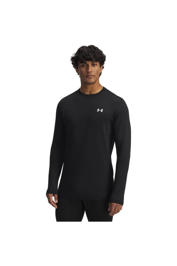 6005300-001 Men's Packaged Base 4.0 Crew Shirt - Black - L