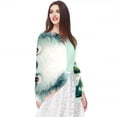 thumbnail image 5 of Koala Translucent Chiffon Silk Scarf Light Breathable Head Wrap 180x73 (70.86x28.7in) Casual Accessory, 5 of 6