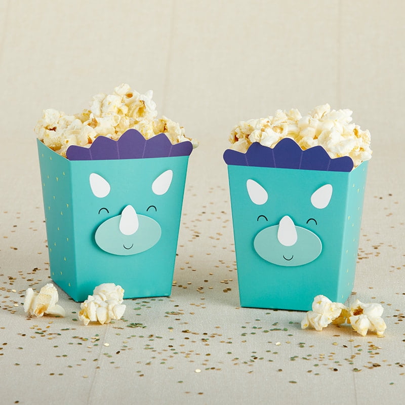 Dinosaur Popcorn Favor Box (Set of 12) - Walmart.com - Walmart.com