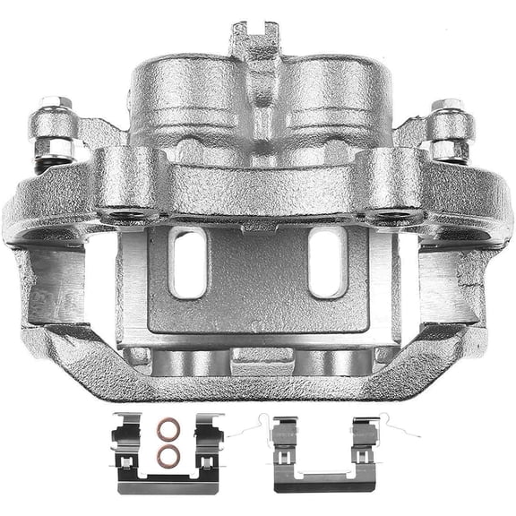 A-Premium Brake Caliper Assembly with Bracket Compatible with Nissan 350Z 2006-2009 Infiniti G35 2005-2007 Front Driver Side