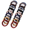 thumbnail image 3 of 20PCS Cravate Cheveux Élastiques Corde Ponytail Titulaire Accessoires de Cheveux pour les Femmes, 3 of 8