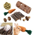 thumbnail image 4 of Juegos de juguetes de hámster de 6 uds., diente de molienda de , hámster, ejercicio, , juguetes para conejo, hurón, conejillo de , Yuyangstore Juguetes de hámster, 4 of 8