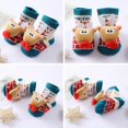 thumbnail image 6 of Newborn Baby Girl Boy Cotton Socks Infant Cartoon Christmas Socks Anti-slip Middle Tube Floor Socks 0-1Y, 6 of 7