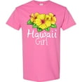 thumbnail image 3 of Inktastic Hawaii Girl Hibiscus Flowers T-Shirt, 3 of 5