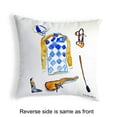 thumbnail image 4 of Betsy Drake NC347 Coussin de Course Sans Cordon 18 x 18 Po., 4 of 4