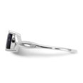 thumbnail image 4 of 14k White Gold Sapphire Birthstone Ring September, 4 of 10