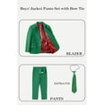 thumbnail image 3 of Lycody Boys' 3 pieces Suits Formal Tuxedo Slim Fit Boys Suit Set for Wedding Outfit Teen Boy Dress Clothes, 3 of 6