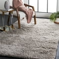 thumbnail image 2 of SAFAVIEH Casablanca Genette Solid Area Rug, Grey, 4' x 6', 2 of 8