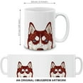 thumbnail image 5 of MUGBREW Personalized Coffee Mug with Your Name or Text, Customized Gifts For Christmas Birthday Anniversary, Ceramic 11 OZ Coffee Mug Tea Cup - Merle Aussie Australian Shepherd Dog, 5 of 8