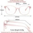 thumbnail image 4 of LifeArt Blue Light Blocking Computer Reading Glasses with Transparent Lens for Women/Men, 4 of 8