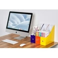 thumbnail image 4 of Magazine File Holder, Folder Holder, Magazine Organizer, Book Bins, Set of 5, Multi-Color, 4 of 8