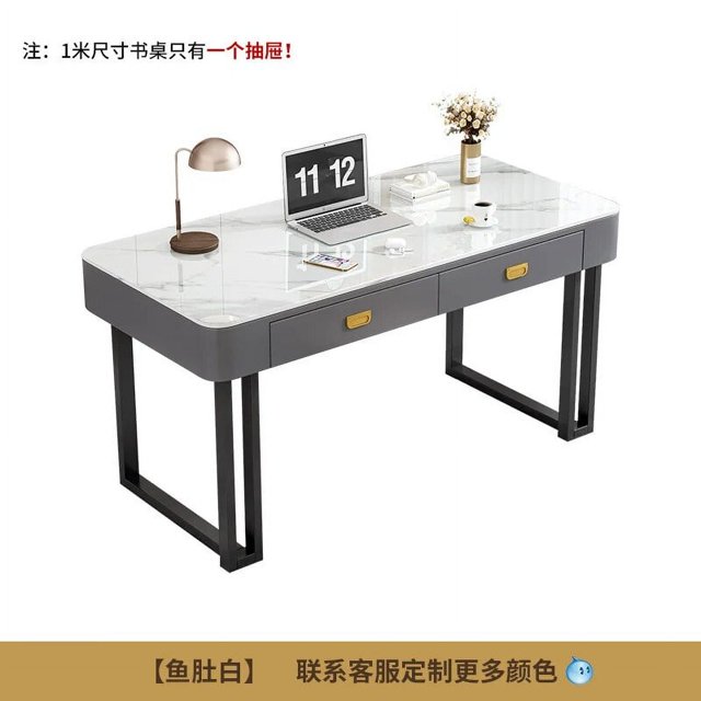 Computer Combination Office Desks Table Makeup Bedroom Game Office Desks Reception Drawers Escritorio Ordenador Furniture QF50OD My Lux Decor Round
