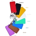 thumbnail image 2 of Juego de 8 etiquetas de equipaje de metal, etiquetas de equipaje, etiquetas de maleta con etiquetas de dirección, 2 of 6