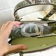 thumbnail image 6 of Michael Kors 35S3GNMS8L Carmen medium satchel IN Light Sage Multi, 6 of 7