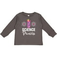 thumbnail image 3 of Inktastic Scientist Girls Science Princess Girls Long Sleeve Toddler T-Shirt, 3 of 5