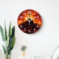 16 Inch Wall Clock Battery Operated Silent Clock Decorative for Office