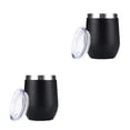 thumbnail image 3 of Toystoory Taza de huevo de Simple y elegante, tazas de coche de doble pared con aislamiento al vacío, vaso termo de vino tinto de acero No.04 2piezas Toystoory CBP069428, 3 of 6