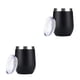 thumbnail image 2 of Yuarrent Taza de huevo de Simple y elegante, tazas de coche de doble pared con aislamiento al vacío, vaso termo de vino tinto de acero No.04 2piezas Yuarrent CBP069428, 2 of 6