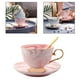 thumbnail image 1 of Juego de Taza Y Platillo de Cafe Soledad Glaseado de Color 201-3 Rosa, 1 of 9
