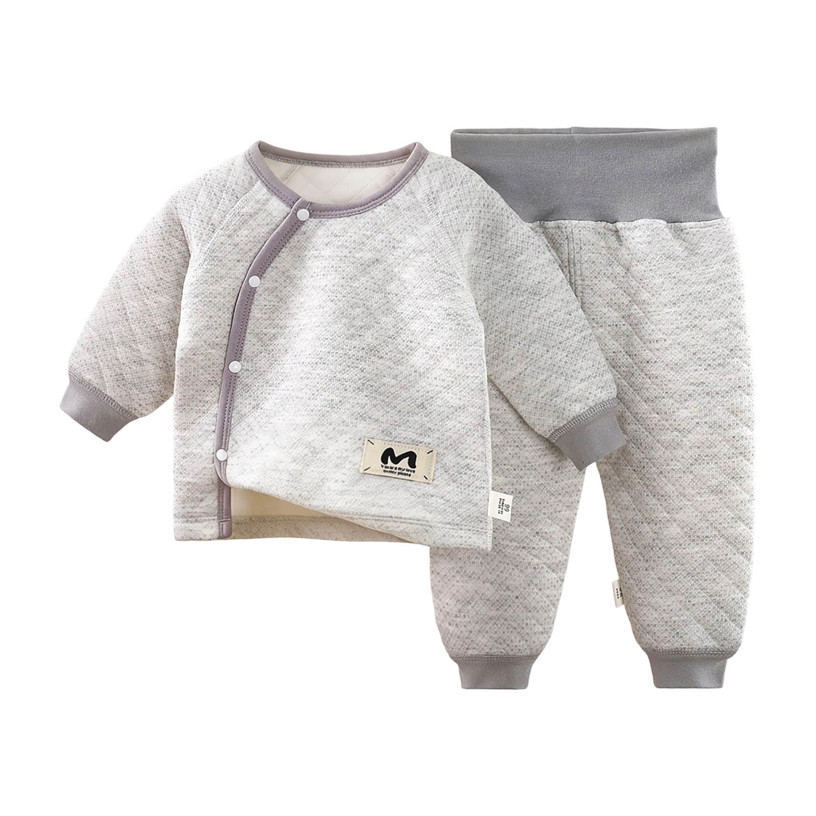 Boys Sweatsuits Outfits Spring Long Sleeve Elastic Waist Two-piece Sets Kids Two Piece Outfits