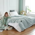 thumbnail image 4 of Double Layer Raschel Blanket, Soft Thick Warm Throw Blanket, Plush Winter Warming Blanket for Bed, Sofa and Couch, Cozy Comfort for Home Use, 4 of 6