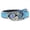 Blue, variant on Glitter Belt for Women, Rhinestone Star Oval Buckle Sparkly Sequin Waist Belt, Adjustable Fashion Jeans Dress Belt for Cowgirl, Y2K, Summer Day Party, Festival, Concert, Blue (26–42 in)