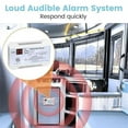 thumbnail image 4 of Propane Detector 12V LPG Natural Gas Sensor Leak Alarm 85DB Siren for Car RV Home Digital Propane T white, 4 of 5