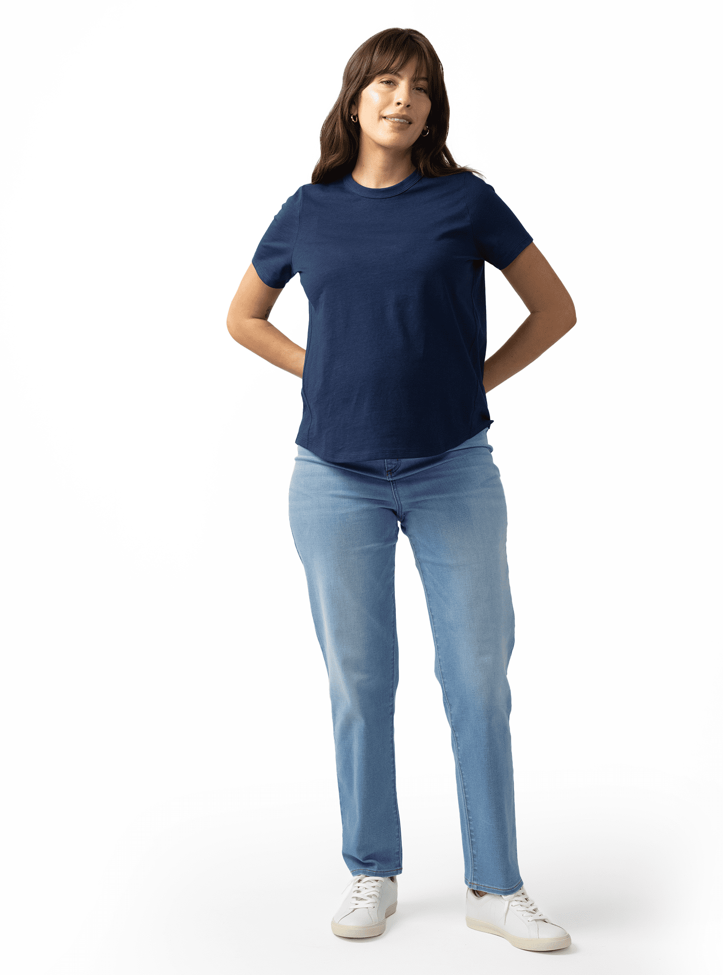 Ingrid & Isabel For Every Belly Maternity Relaxed Crew Tee, Sizes S-XXL