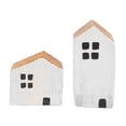 thumbnail image 6 of FRCOLOR White Wooden House Adornment for Decor Made of Synthetic Material Perfect for Kids, 6 of 6