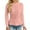 Pink, variant on Arlun Women's Knit Crew Neck Long Sleeve Knit Sweaters Cute Cable Tapered Waist Pullover Tops Simple Elegant Lightweight Cozy Sweater Outfits White XL