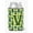 Green & Yellow, variant on Carolines Treasures Letter V Football Green & White Can or Bottle Hugger - Cardinal & Gold - 0.25in. H x 4in. W x 5.5in. L - 0.2 lbs