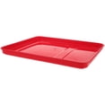 thumbnail image 1 of OULII Round Tray Bubble Makers Plastic Red 1Pack For Outdoor Play Activities, 1 of 6