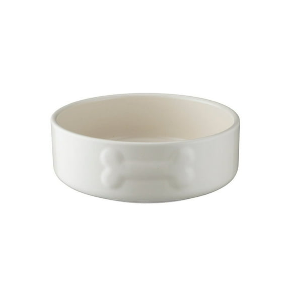 Mason Cash Color Mix Dog Bowl 5.9" | Cream