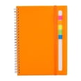 thumbnail image 3 of Paquete 20 piezas Libreta Abdala con 80 hojas de raya Con notas adheribles naranja 16 x 21.2, 3 of 4