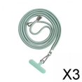 thumbnail image 1 of Cordón para Teléfono, Correa de Seguridad para Teléfono, Bandolera Antipérdida, de Lengüeta de Seguridad Universal, Correa para El Cuello Del 3 piezas, 1 of 8