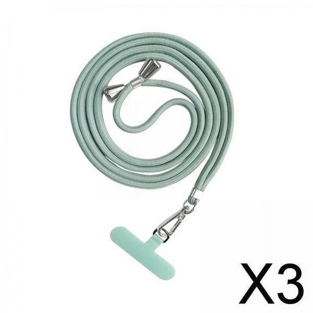 Cordón para Teléfono, Correa de Seguridad para Teléfono, Bandolera Antipérdida, de Lengüeta de Seguridad Universal, Correa para El Cuello Del 3 piezas