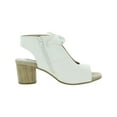 thumbnail image 3 of Good Choice Womens Kimora Faux Leather Bow Peep-Toe Heels, 3 of 3