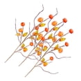 thumbnail image 6 of UPOUART 3Pcs Fall Pumpkin Branches Artificial Sturdy Material Vase Filling Ornament for Harvest Festival, 6 of 6