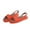 Orange Shoes, variant on KIJBLAE Women's Slippers Summer Ladies Sandals Casual Footwear Solid Color Casual Fish Mouth Thick Bottomed Sandals Blue 38 Lady Slippers Price