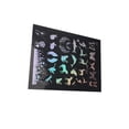 thumbnail image 2 of Yuarrent Pegatinas transparentes con patrón múltiple, accesorio de bricolaje, artesanías coloridas duraderas, decoración de uñas, embalaje de regalo, Artesanía dibujos animados 7 Yuarrent HA059584-21, 2 of 6
