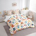 thumbnail image 2 of Homewish Western Cowboy Boots 7-Piece King Bedding,Plants Cactus King Bed in a Bag,Brown Blue,Reversible, 2 of 8