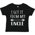 thumbnail image 3 of Inktastic I Got It from My Uncle Boys or Girls Toddler T-Shirt, 3 of 5