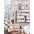 thumbnail image 2 of Easter Bunny Kitchen Dish Towels for Drying Dishes Set of 3, Spring Watercolor Polka Dot Flower Plaid Blue Waffle Weave Microfiber Hand Tea Bathroom Towels Quick Dry & Absorbent Towel 15.7x23.6, 2 of 7