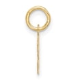 thumbnail image 2 of 10k Small Script Initial F Charm, 2 of 4
