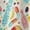LM414, variant on Candy Pattern - White Women's Dress Short Sleeve Summer Sundress Summer Women Clothes