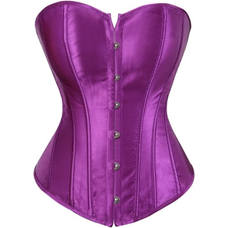 

QWZNDZGR Corsets for Women Plus Size Black Corset Sexy Bustier Corset Top Lingerie